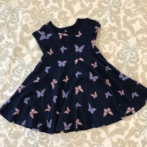 BOGO! 🦋 Twirly Butterfly Dress Old Navy Blue